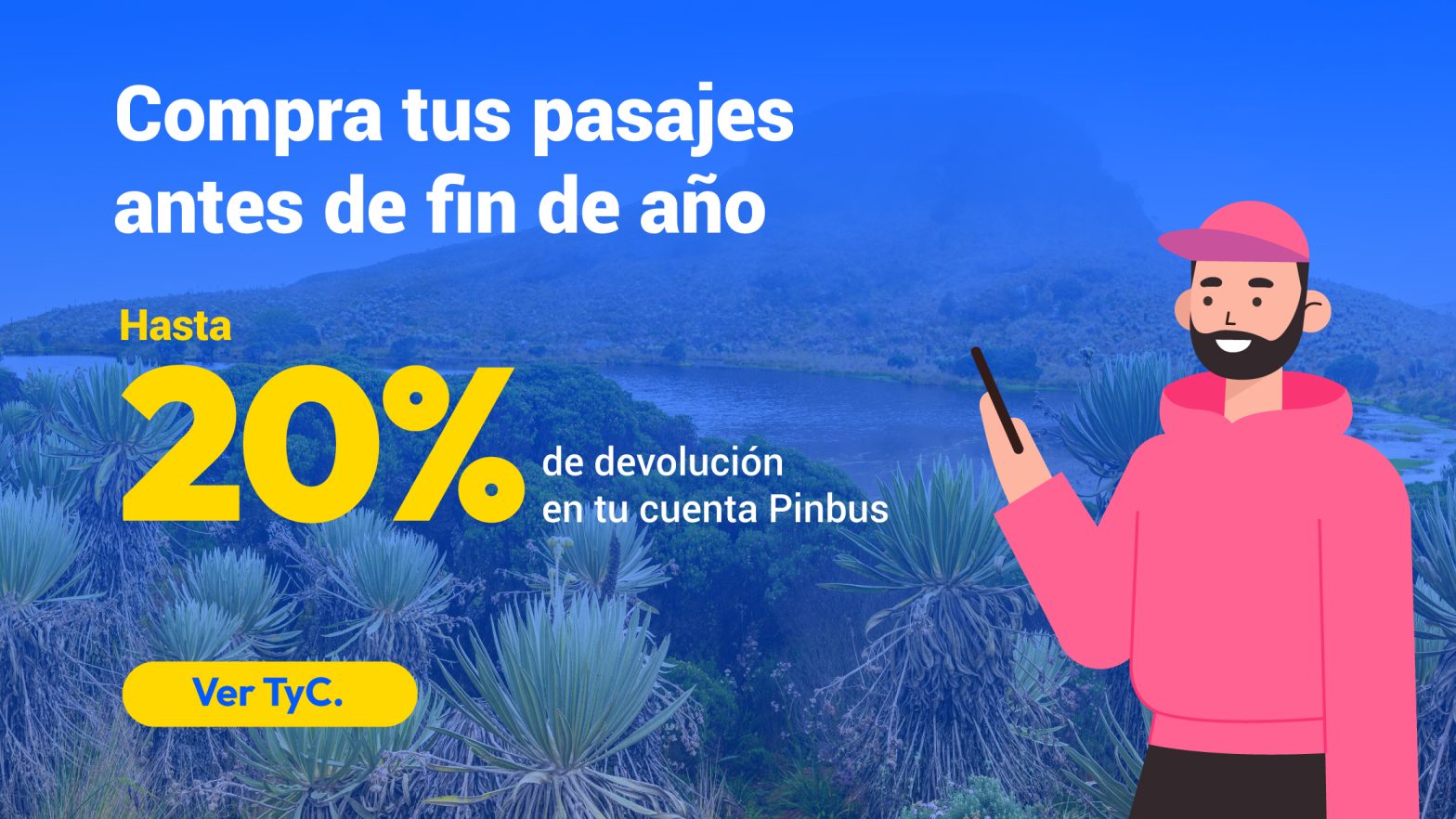 Tus pasajes están aquí