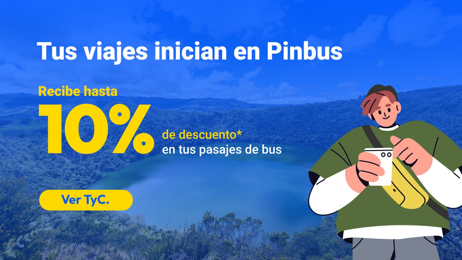 Llega en bus a disfrutar tus planes