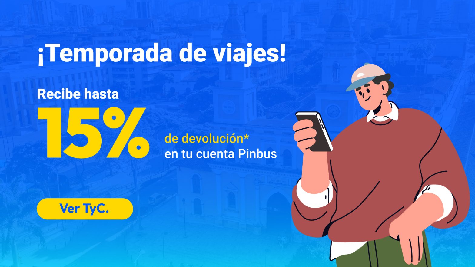 Viaja de bus en bus por Colombia