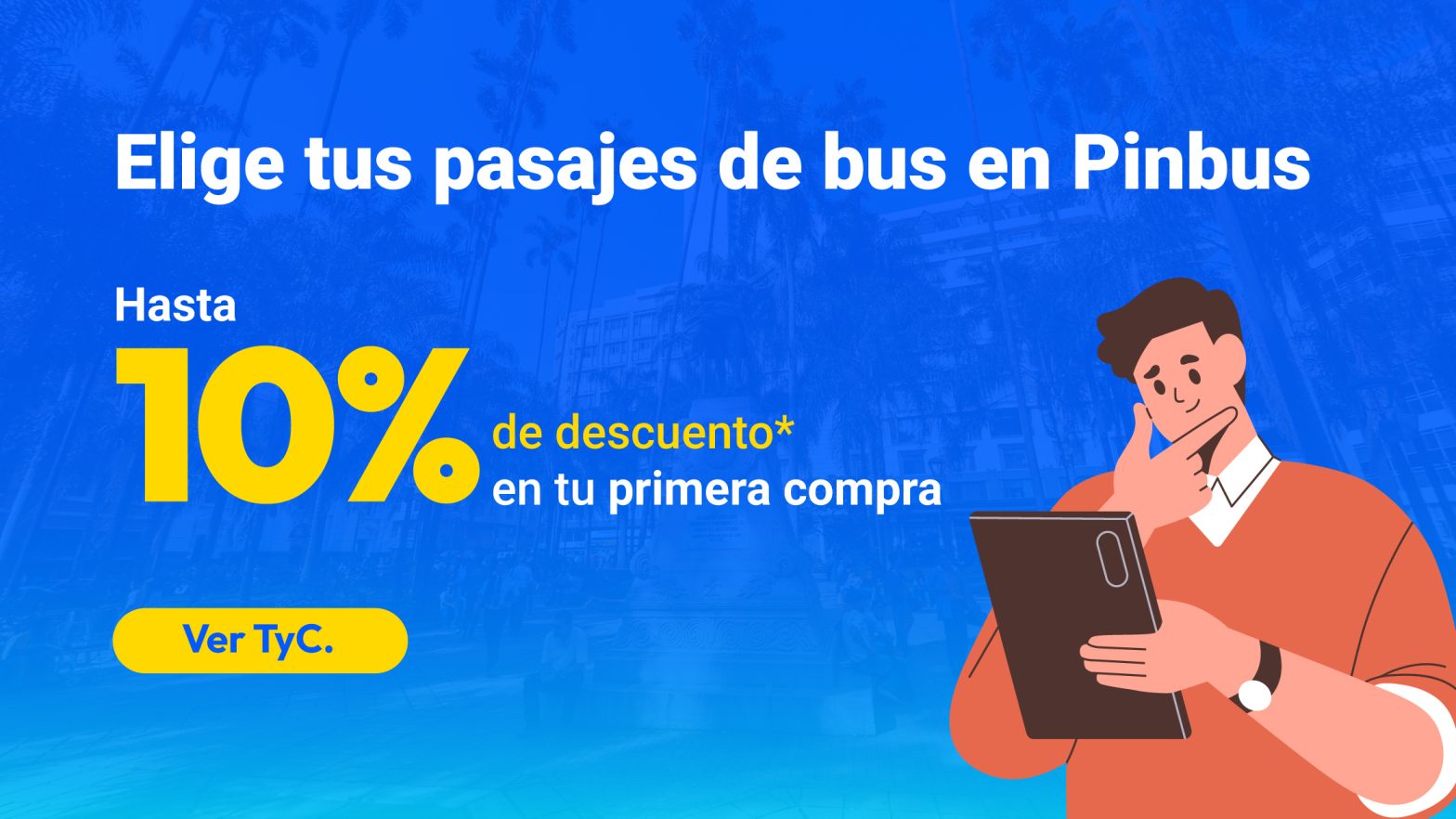 El plan es viajar con Pinbus