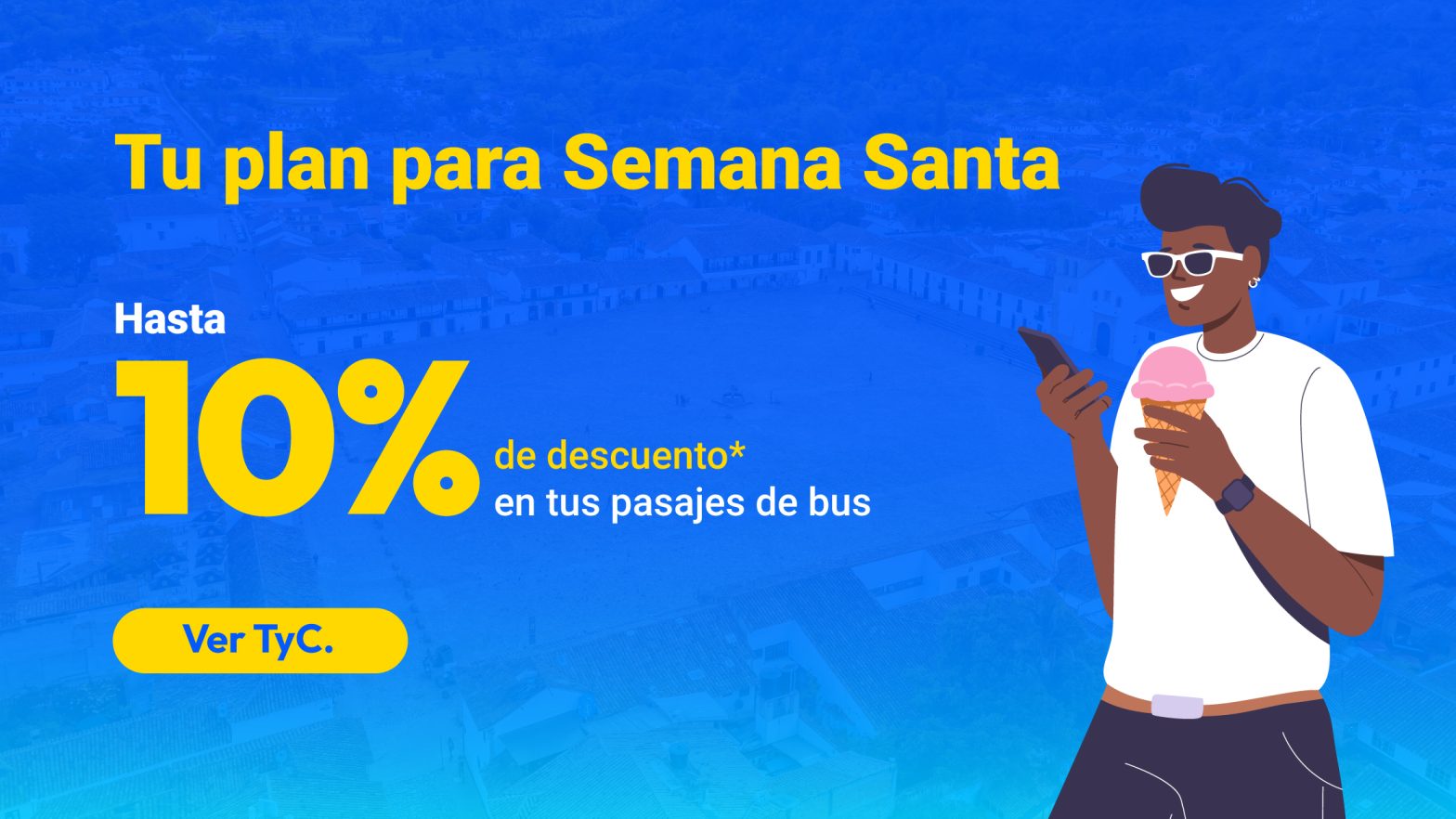 Escoge como viajar esta Semana Santa