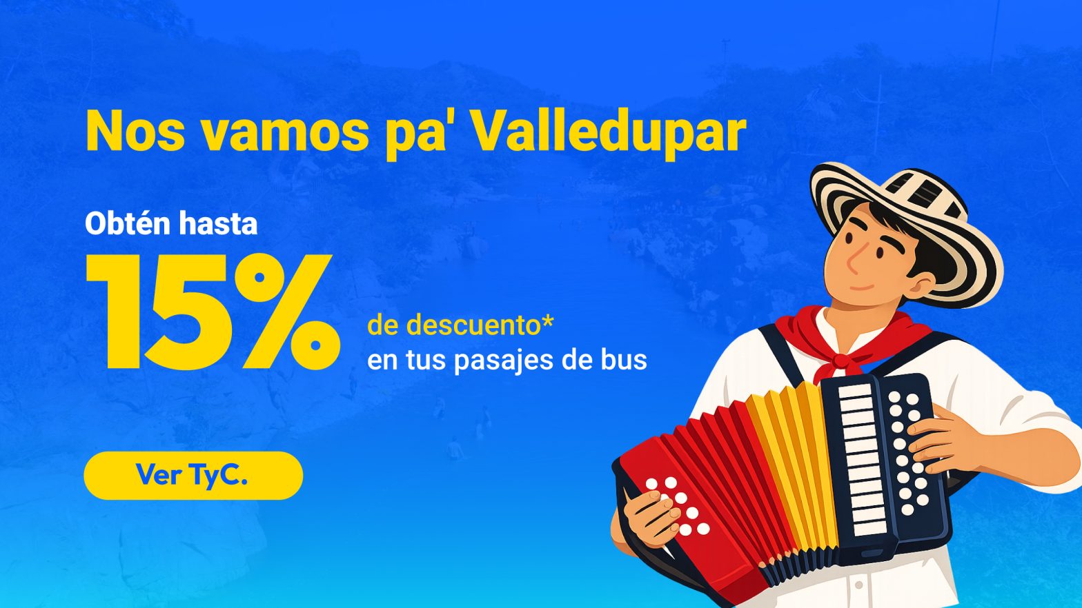 Viaja al Festival Vallenato