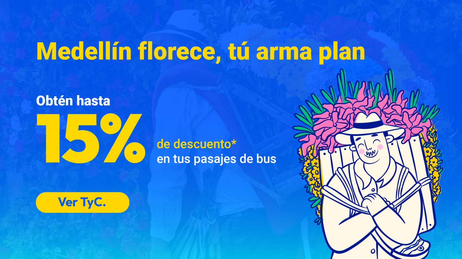 Viaja a la Feria de las Flores